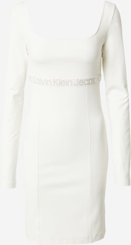 Calvin Klein Jeans Dress 'MILANO' in White: front