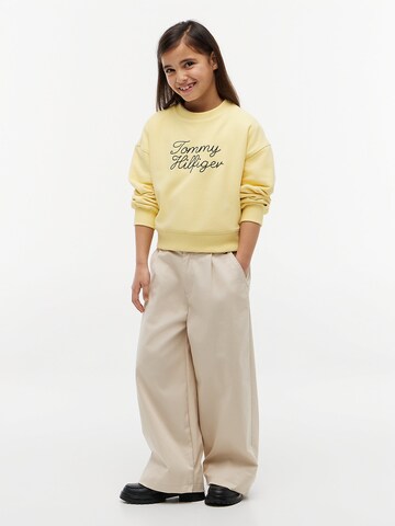 TOMMY HILFIGER Sweatshirt in Gelb
