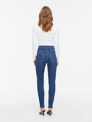 VILA - Skinny Vaquero en azul