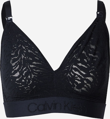 Calvin Klein Underwear Bygelfri Amningsbehå i svart: framsida