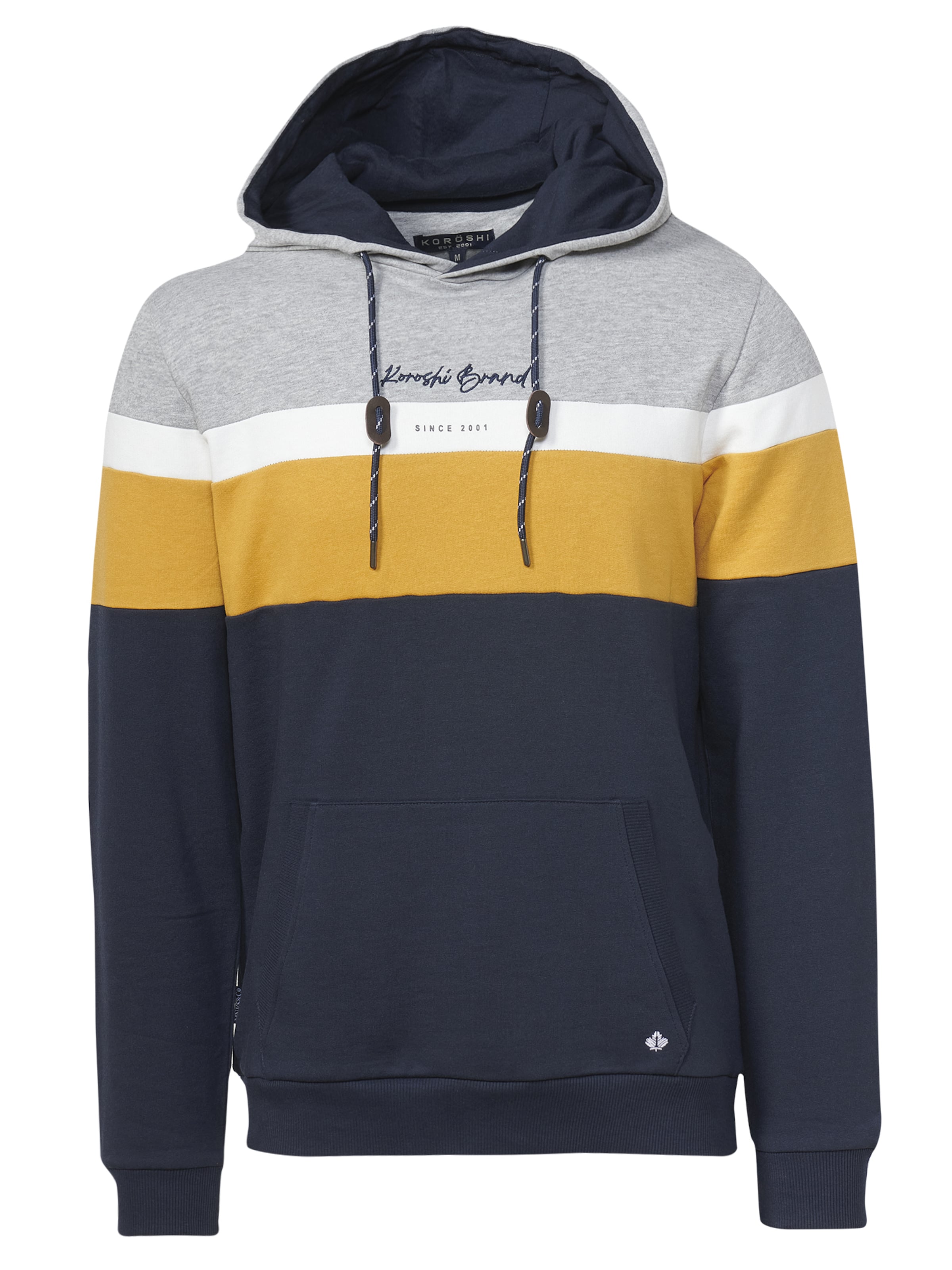 KOROSHI Sweatshirt in Blau: Vorderseite