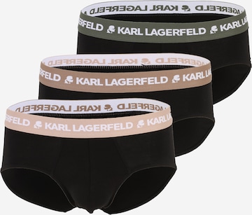 Karl Lagerfeld Spodnje hlačke | črna barva: sprednja stran