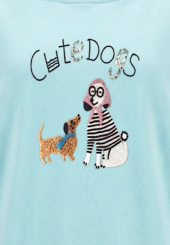 Sweat-shirt MYMO en bleu