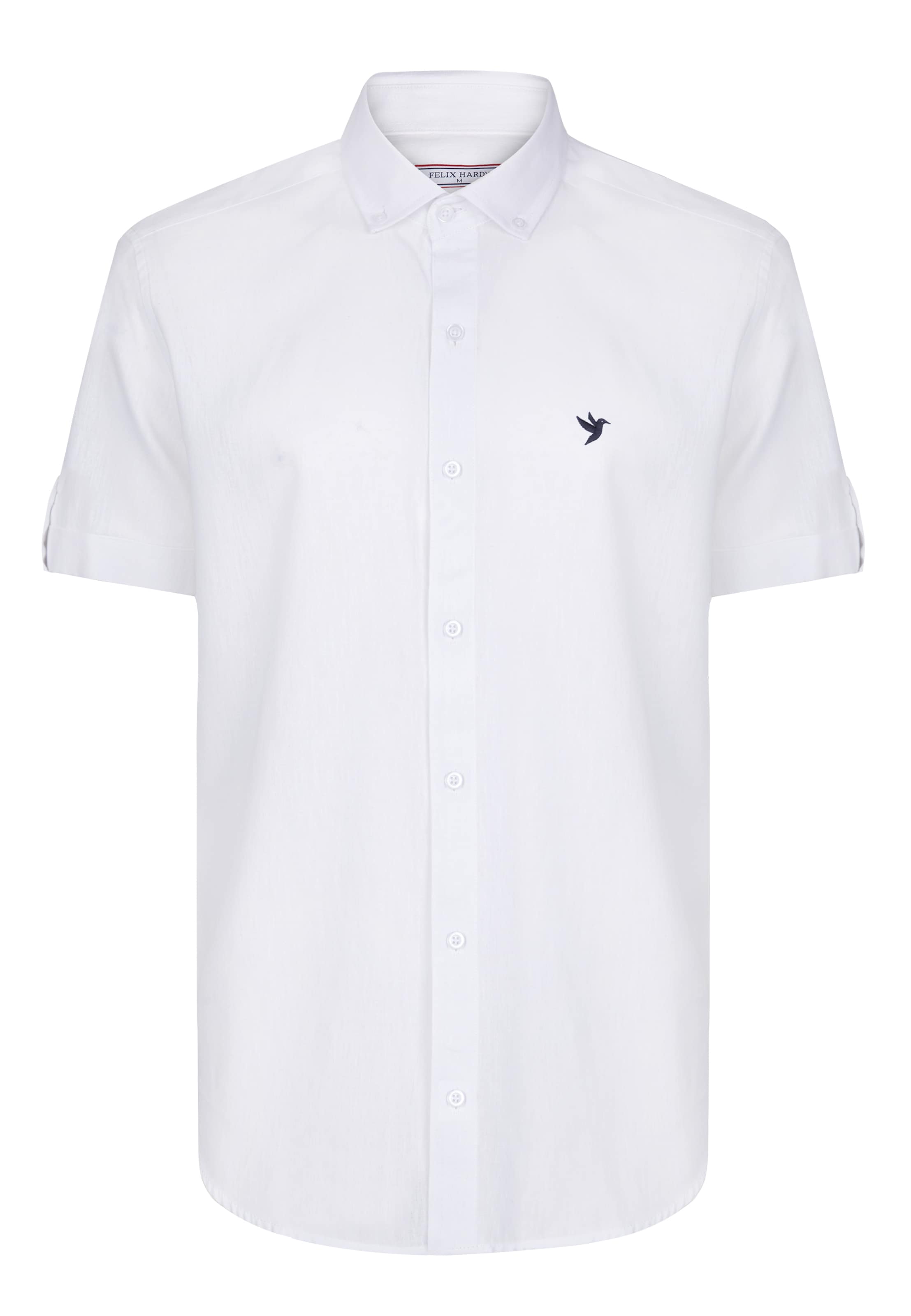Regular fit Camicia di Felix Hardy in bianco: frontale