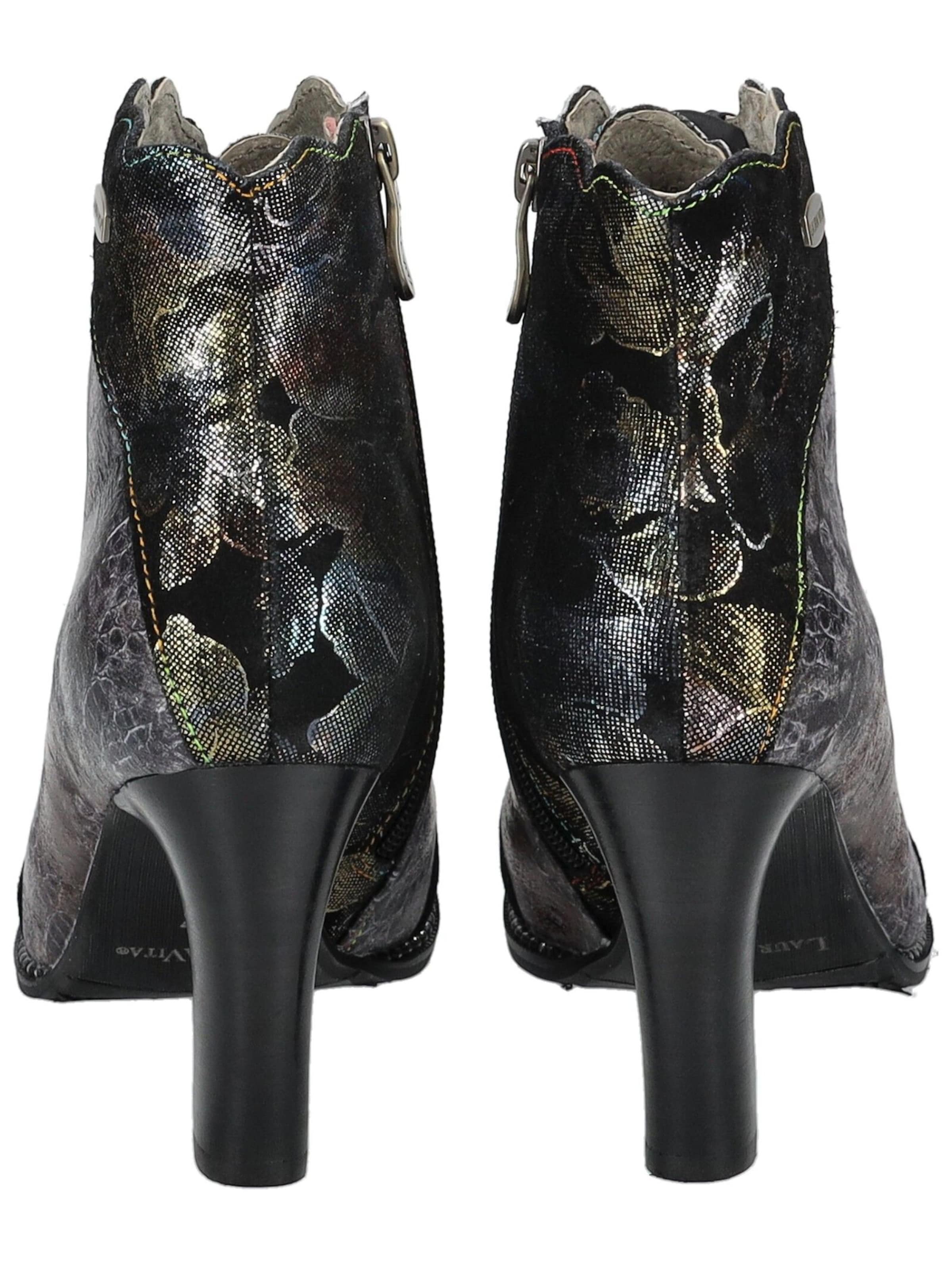 Laura Vita Schnürstiefelette in Schwarz