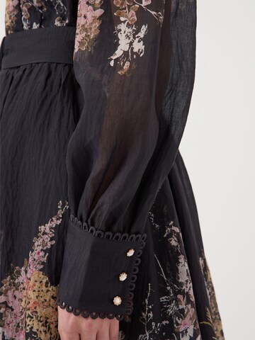 Abito camicia 'YASRomantica' di YAS in nero