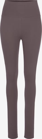 Leggings LASCANA en gris : devant