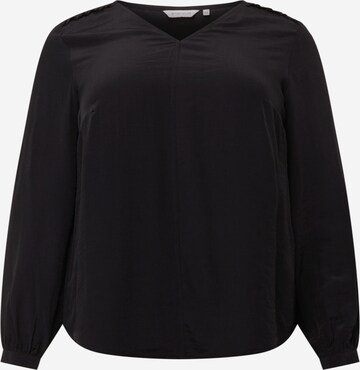 Tom Tailor Women + - Blusa en negro: frente
