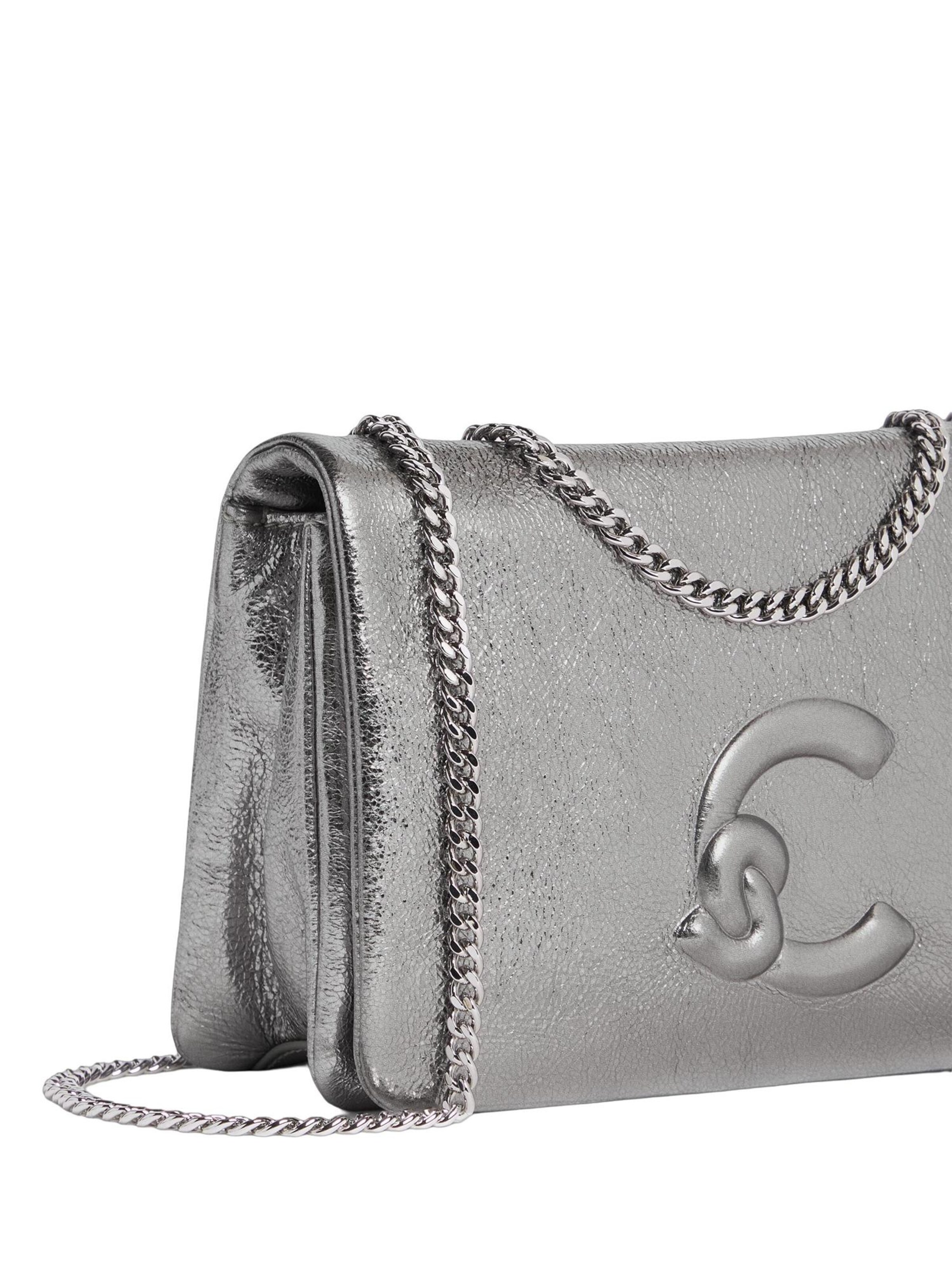 Coccinelle Handbag 'Coccinelle Dulse' in Silver