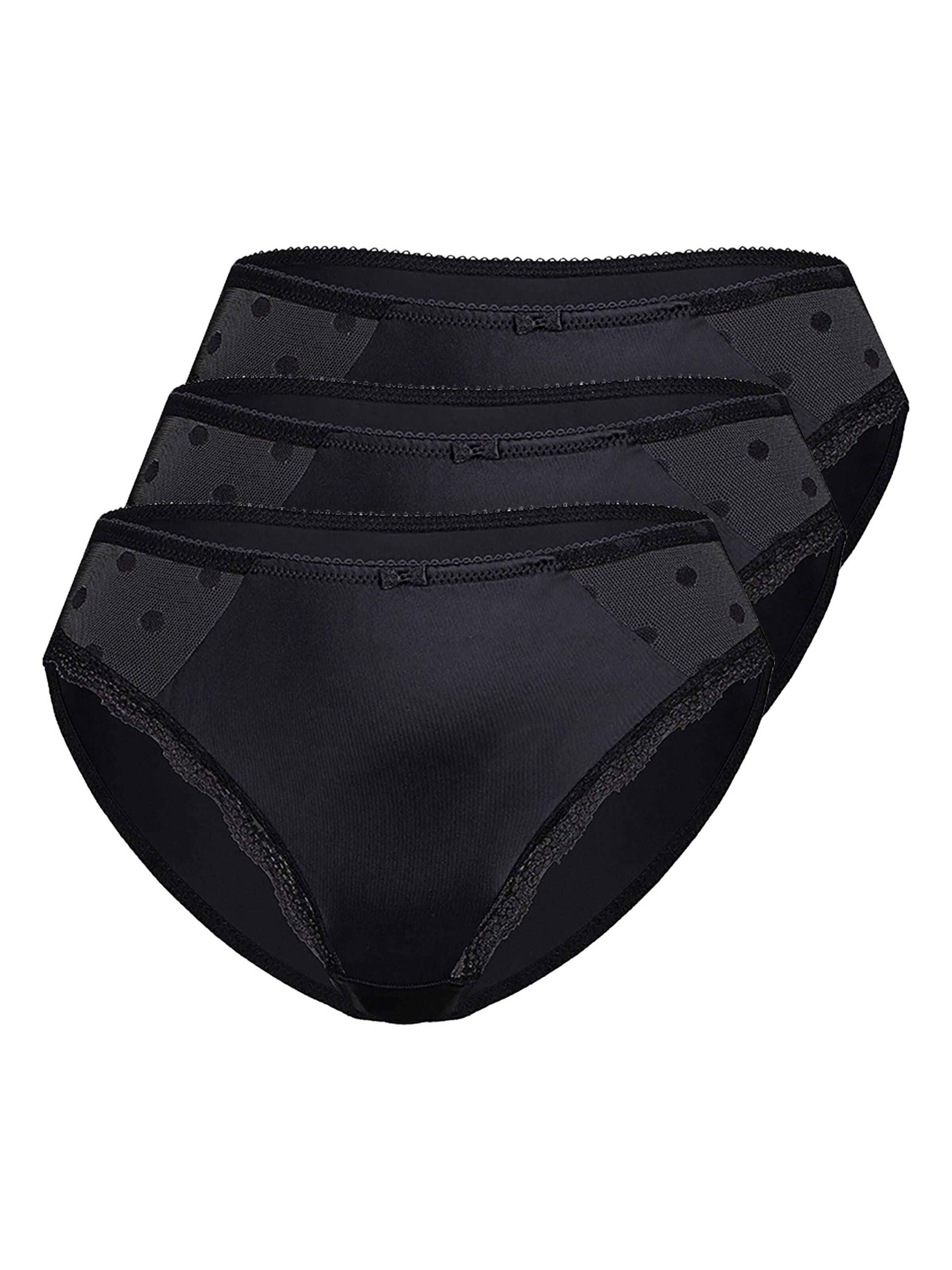 sassa Panty in Black: front