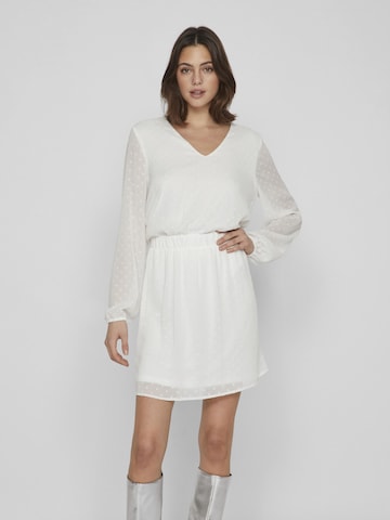 VILA Κορμάκι-μπλούζα 'MALIANA' σε λευκό: μπροστά
