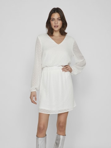 VILA - Blusa body 'MALIANA' em branco: frente