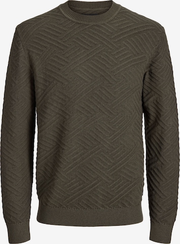 Pull-over JACK & JONES en vert : devant