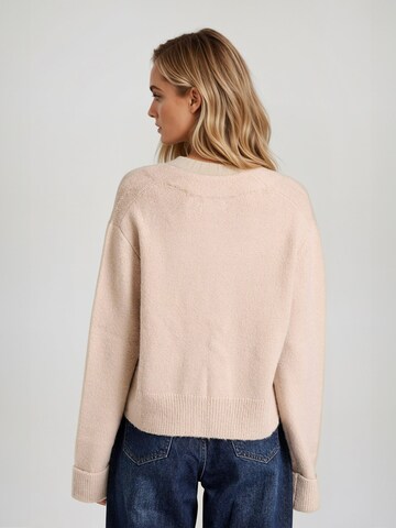 smėlio Funky Buddha Kardiganas