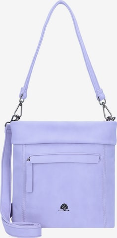 GREENBURRY Shoulder Bag in Purple: front