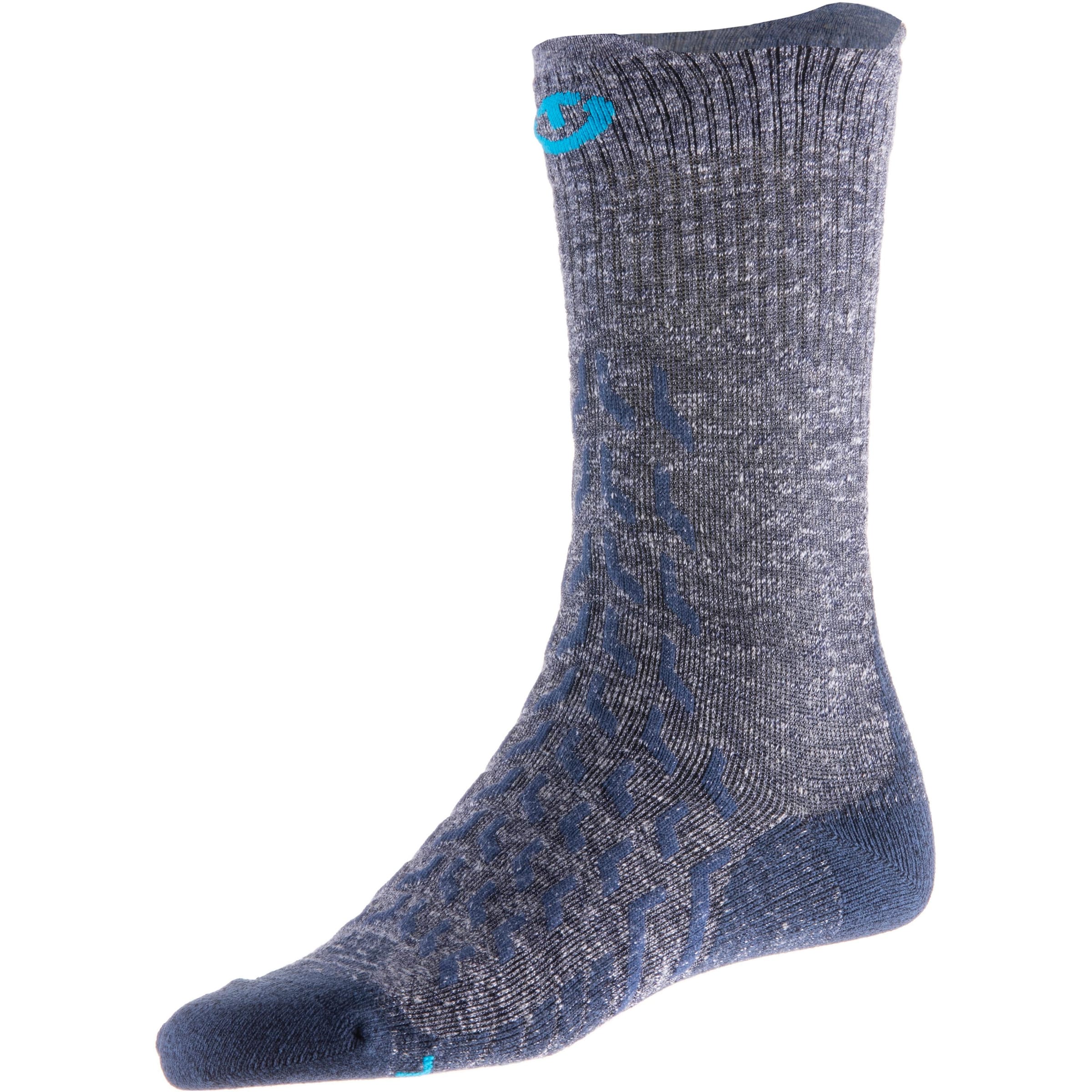 THERM-IC Athletic Socks in Blue: front
