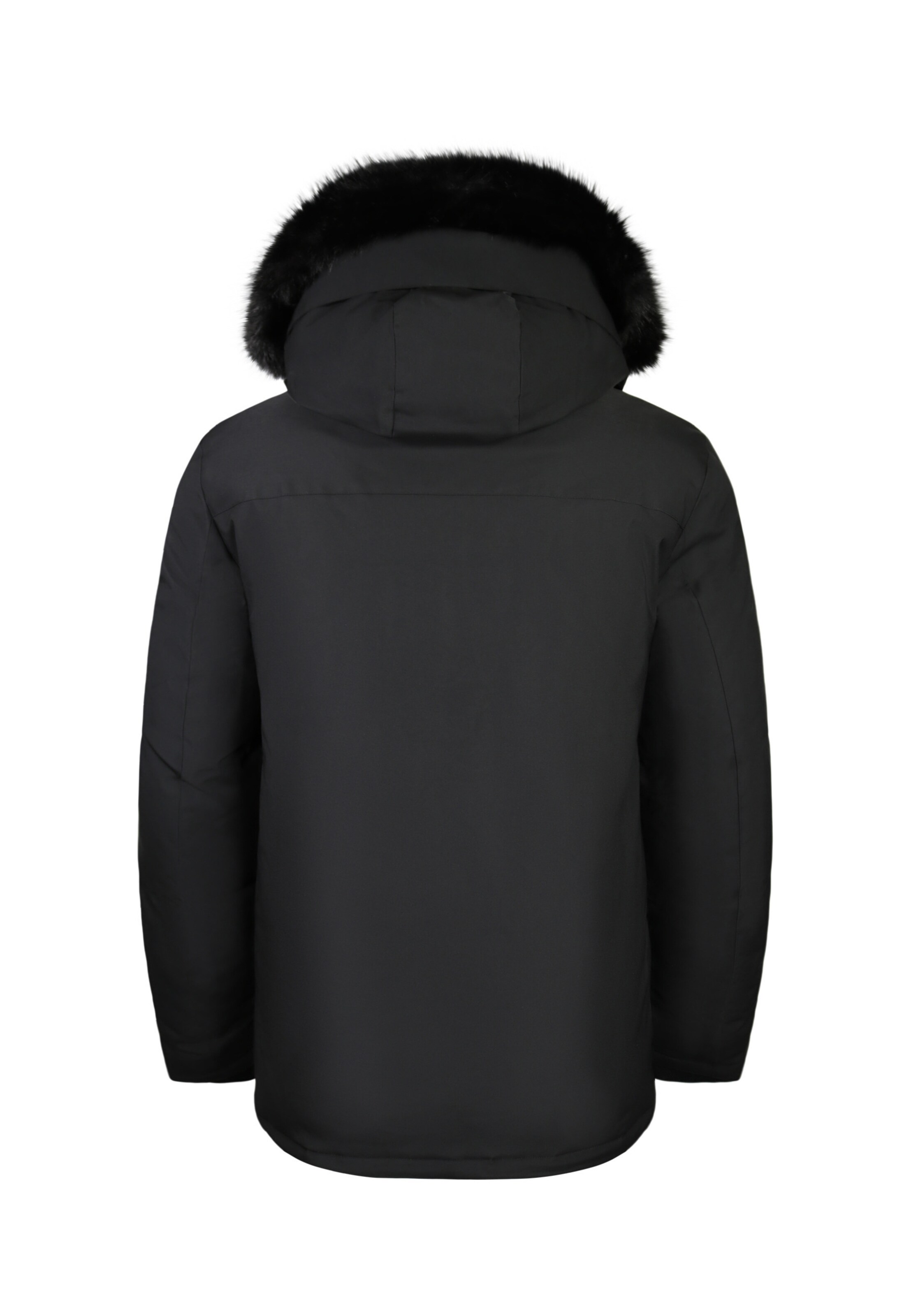 SikSilk - Parka de inverno 'Artic' em preto