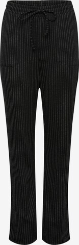 PIECES Regular Trousers 'JANNAH' in Black: front