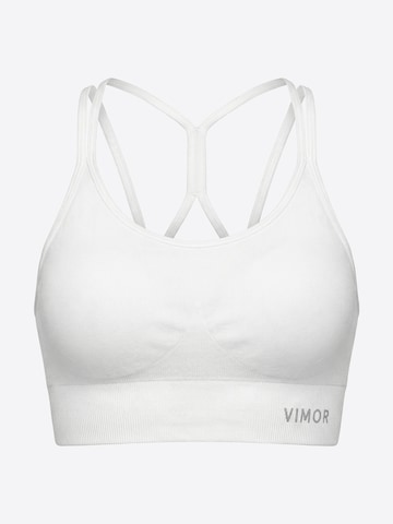 Vimor Push-up Sports Bra 'Joy Sports Bra' in White: front