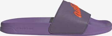 ADIDAS SPORTSWEAR - Sapato de praia/banho 'Adilette Shower' em roxo