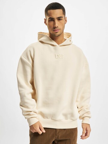 DEF - Sudadera en blanco: frente