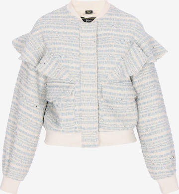 Veste mi-saison faina en bleu : devant