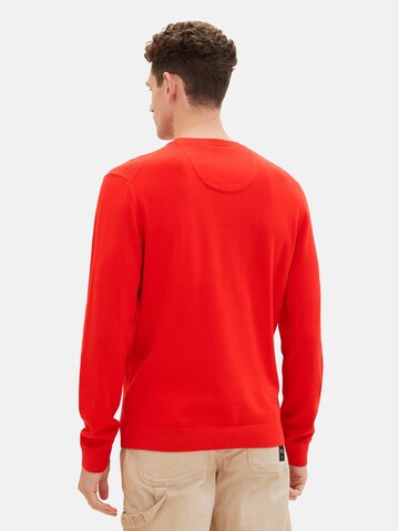 TOM TAILOR Pullover in Rot