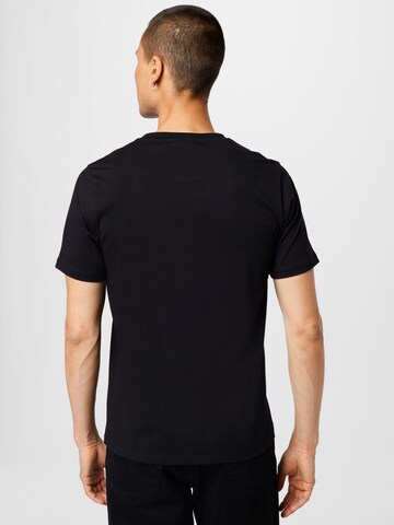 Rotholz T-Shirt in Schwarz