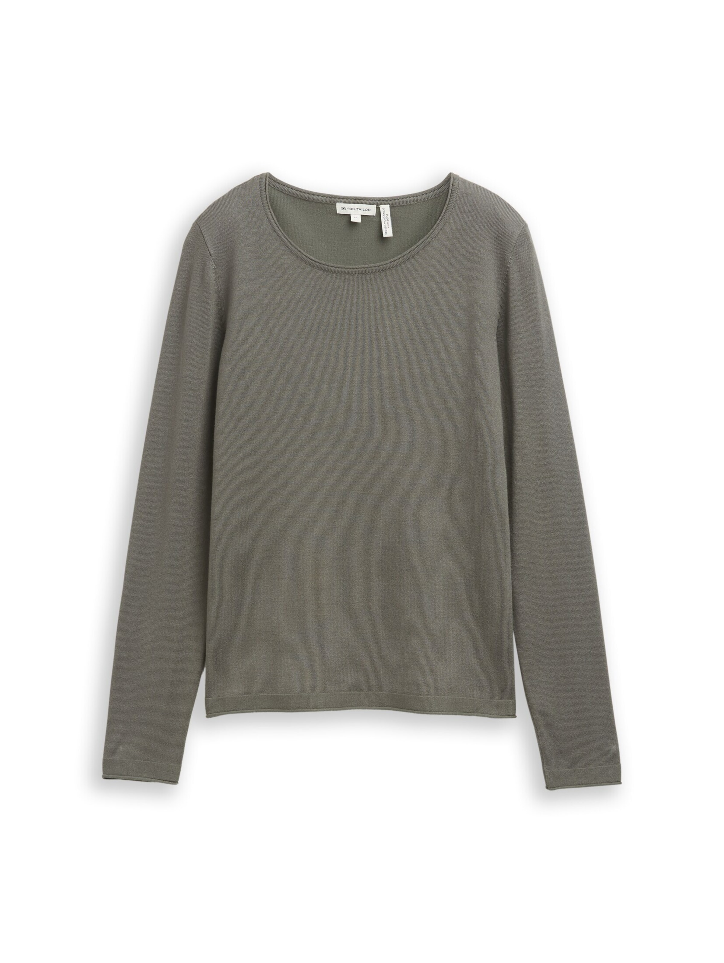 TOM TAILOR Pullover in Grün: Vorderseite