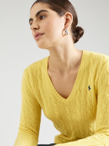 Polo Ralph Lauren Sweater 'KIMBERLY' in Yellow