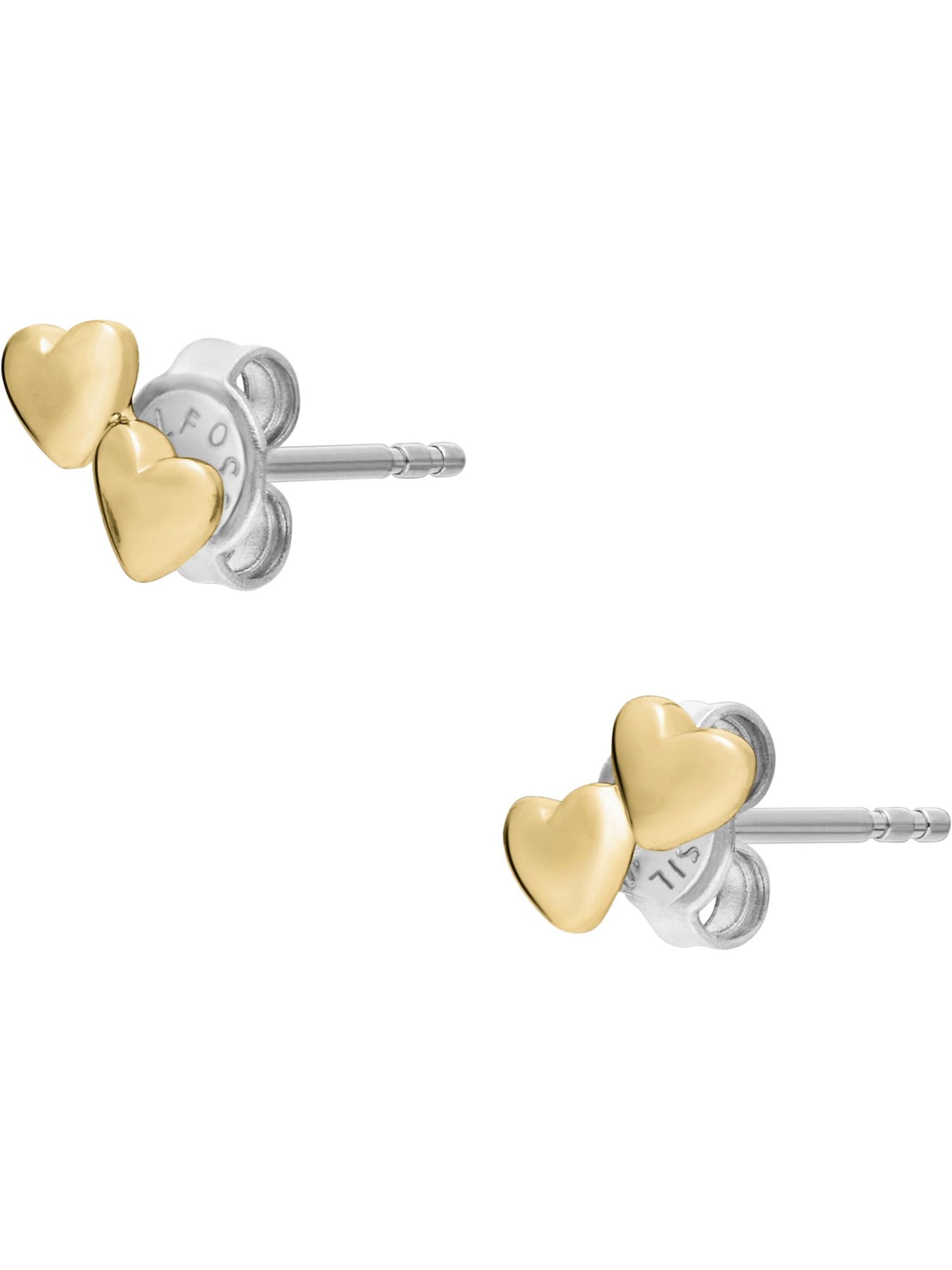 FOSSIL Ohrringe in Gold