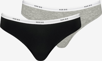 Nur Die Panty in Grey: front