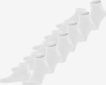 FALKE Socken 'Happy 6-Pack' in Weiß: Vorderseite