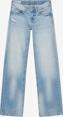 Pull&Bear Normální Džíny – modrá: přední strana