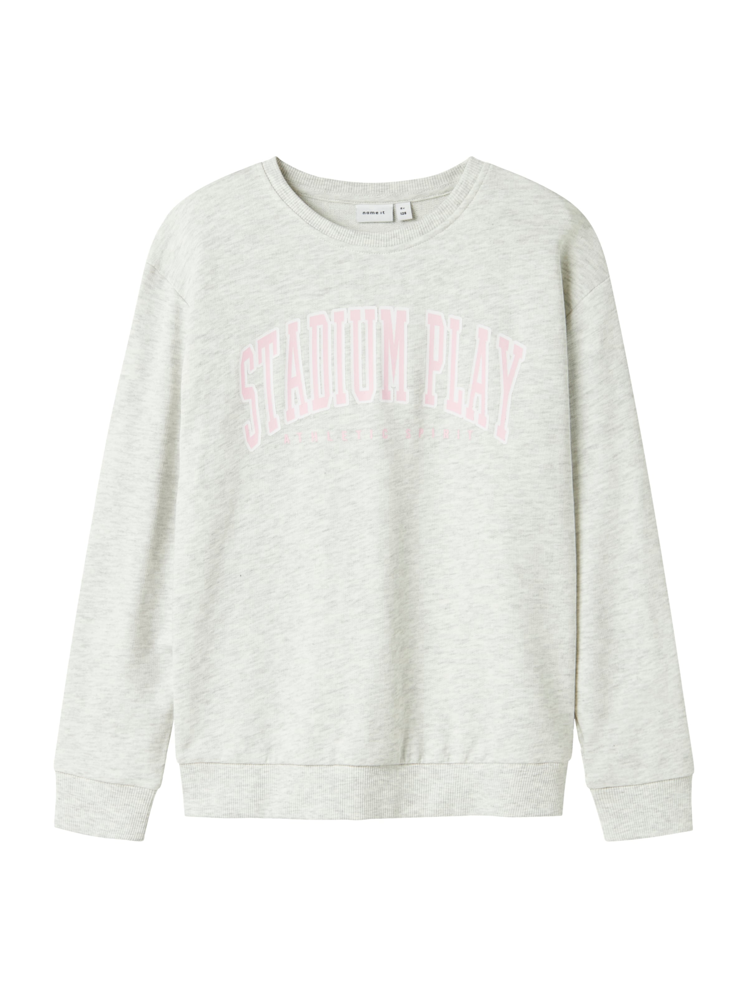NAME IT Sweatshirt in Grau: Vorderseite