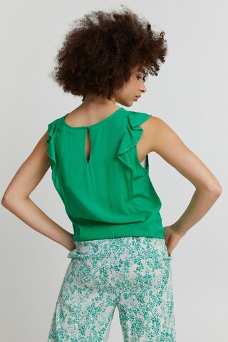 ICHI Top 'MARRAKECH' in Green