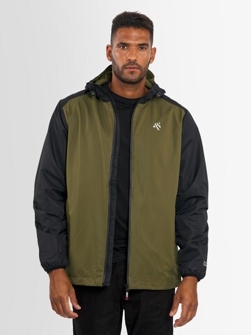 Alessandro Salvarini Performance Jacket in Green: front