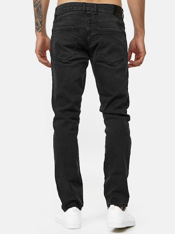 Tazzio Slimfit Jeans '16525' in Schwarz