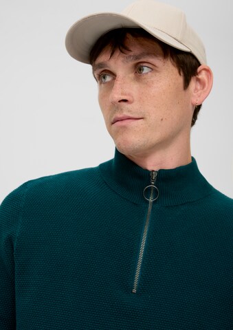 QS Pullover in Grün