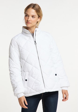 DreiMaster Maritim Between-season jacket 'Maritim' in White: front