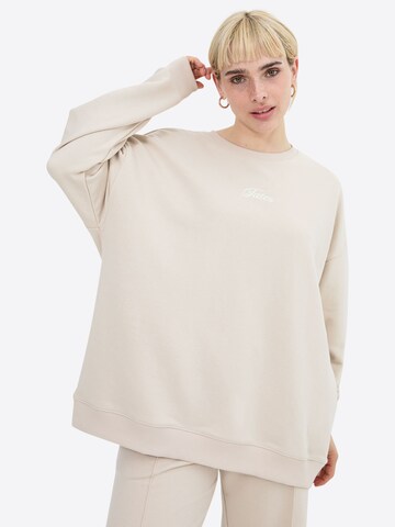 TATES Sweatshirt in Beige
