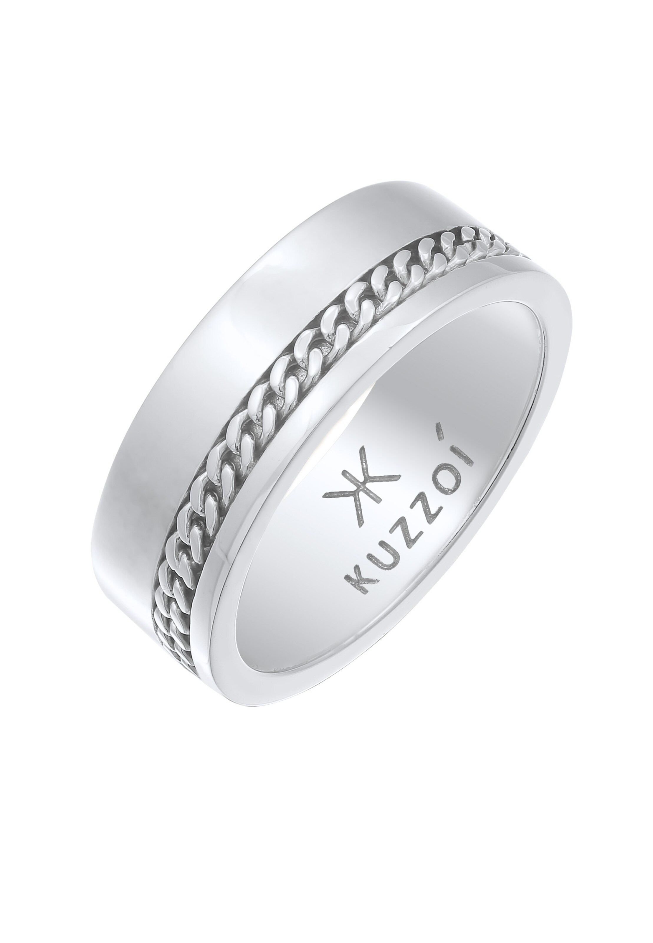 KUZZOI Sormus värissä hopea: etupuoli