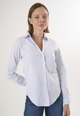 Felix Hardy Blouse in Blue: front