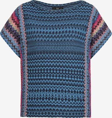 IVKO Pullover 'Retro' in Blau: Vorderseite