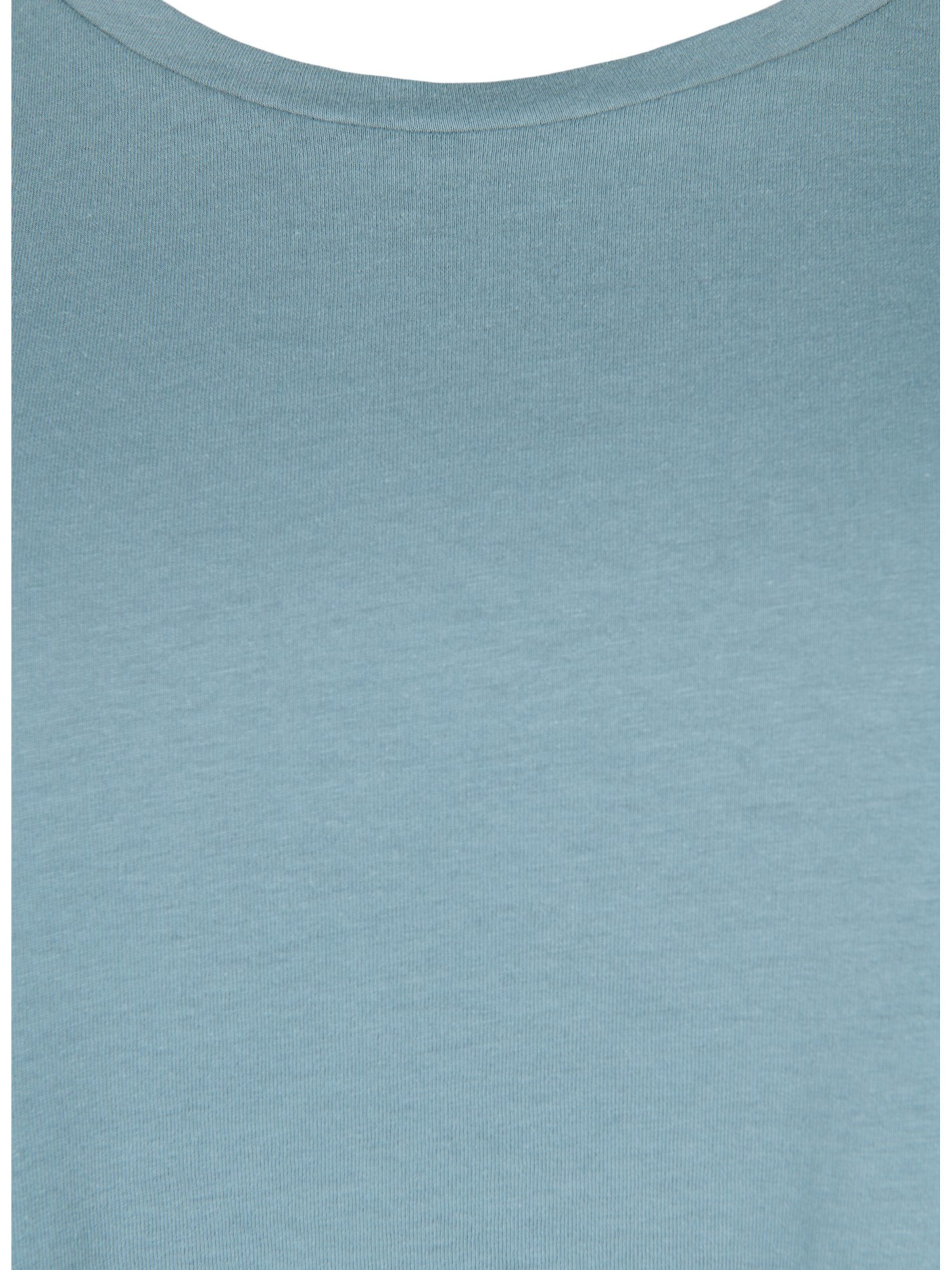 Zizzi Μπλουζάκι 'MKATJA' σε μπλε