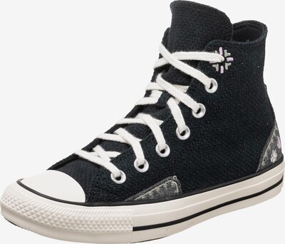 CONVERSE Baskets hautes 'Chuck Taylor All Star' en jaune / gris / noir / blanc, Vue avec produit