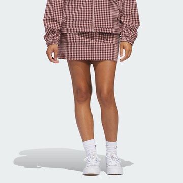 ADIDAS PERFORMANCE Sports skirt 'Ultimate365 Gingham' in Red: front