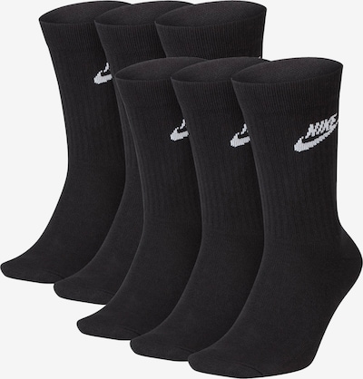 NIKE Socken in schwarz / weiß, Produktansicht