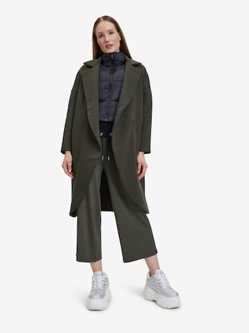 Cartoon Between-Seasons Coat in Green