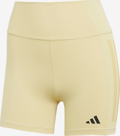 ADIDAS PERFORMANCE Sportshorts 'Optime' in hellgelb / dunkelgelb / schwarz, Produktansicht